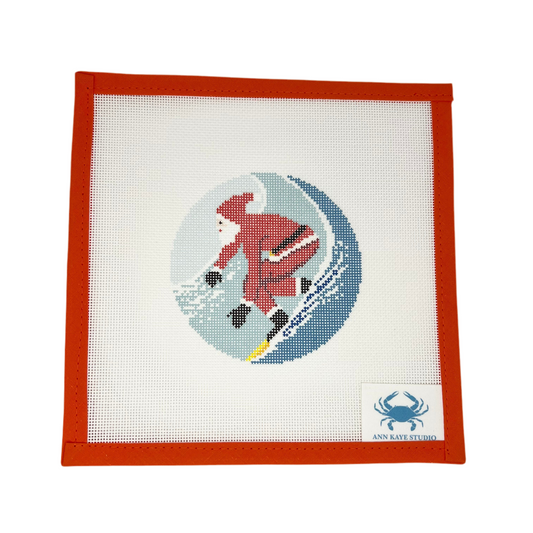 Sporty Santa - Surfing