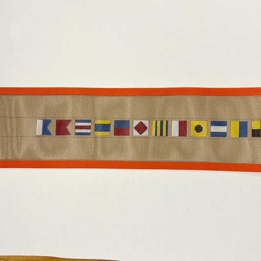 Nautical Alphabet Flag Belt