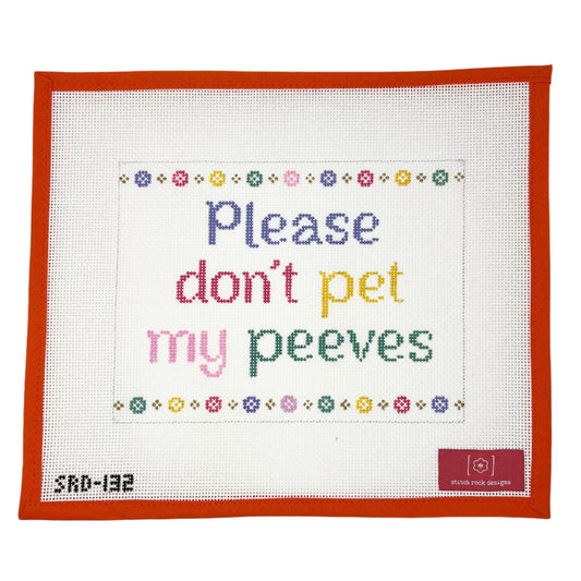 Please Don't Pet My Peeves