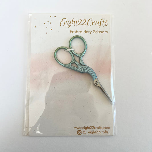 Blue Ombre Stork Scissors