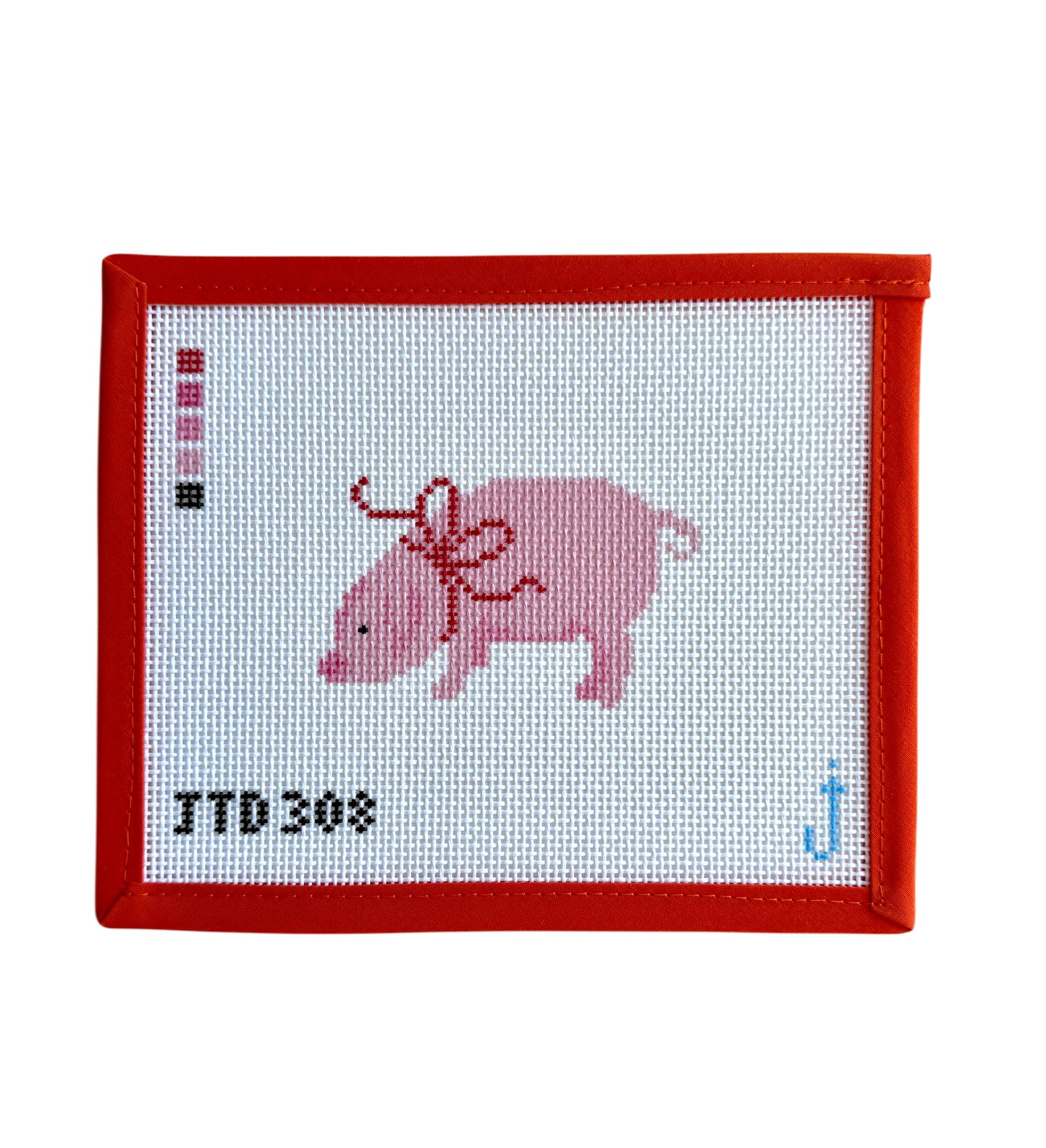 Pig with Bow