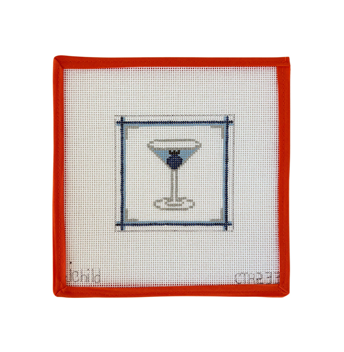 Blueberry Martini Coaster