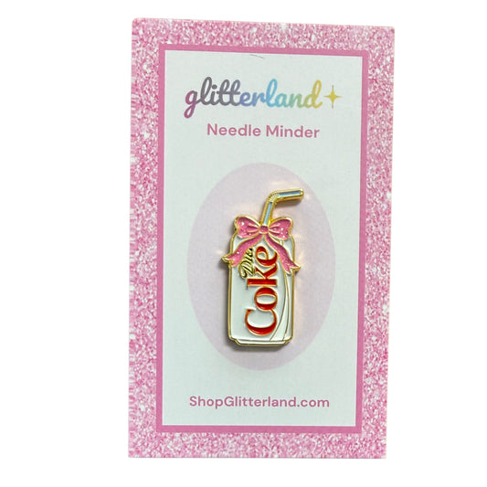 Diet Soda Can Needle Minder