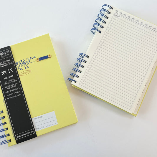 Planner Notebook No. 12 - Cobalt + Citron