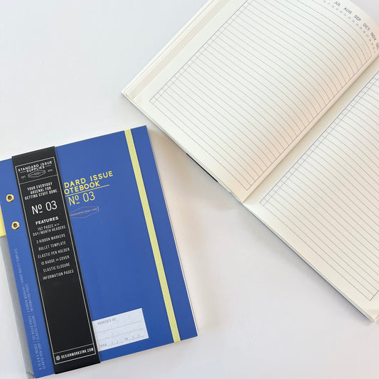Planner Notebook No. 03 - Cobalt + Citron