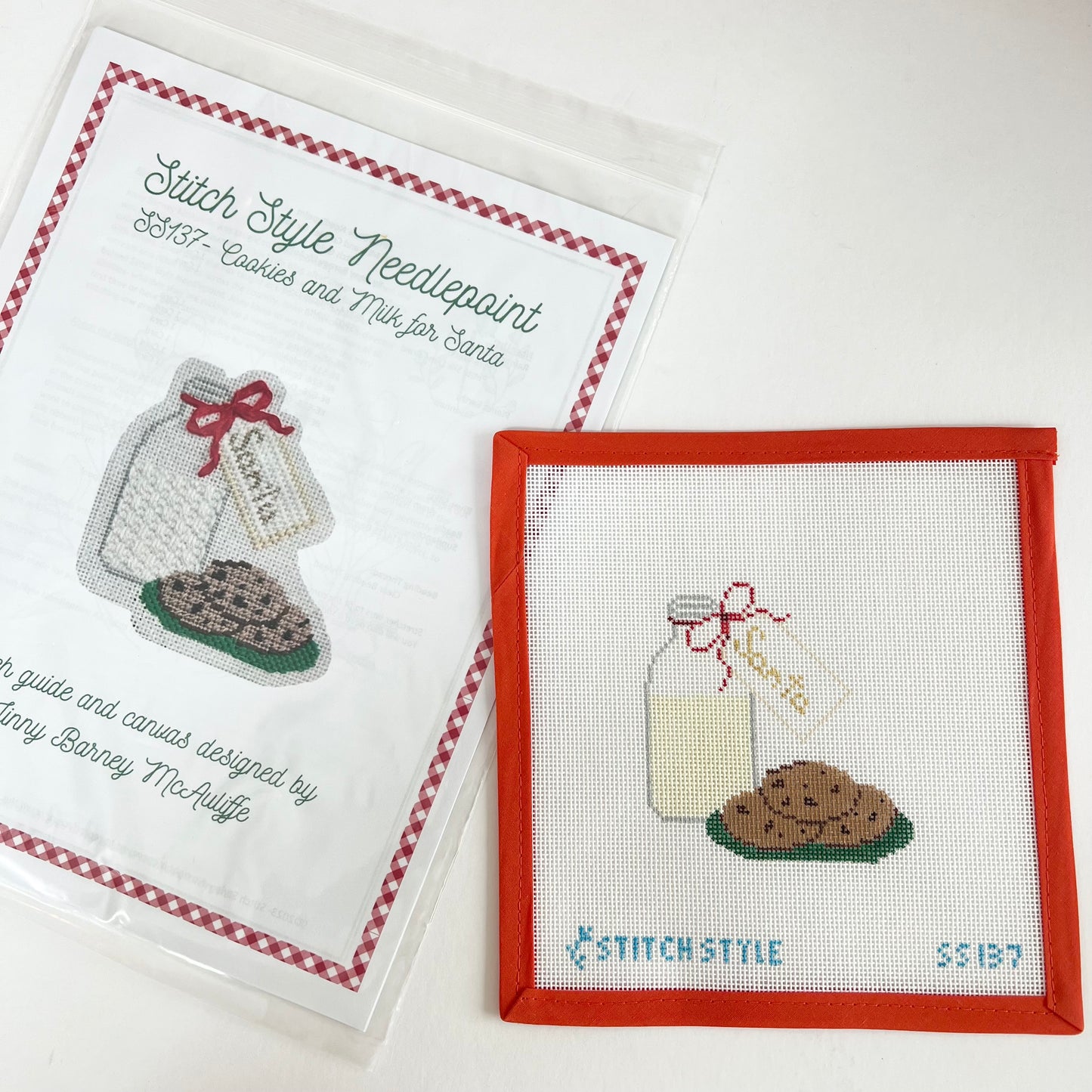 Milk and Cookies for Santa w/ Stitch Guide