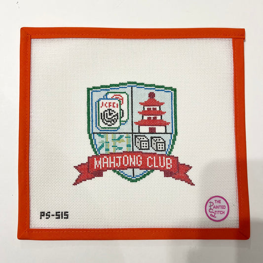 Mahjong Crest - Traditional Colors