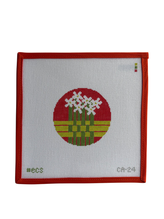 Card Art Ornament - Paperwhites