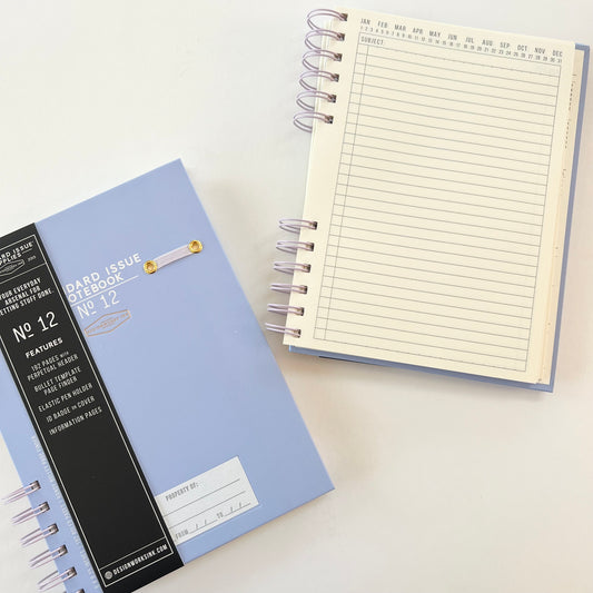 Planner Notebook No. 12 - Lavender + Periwinkle