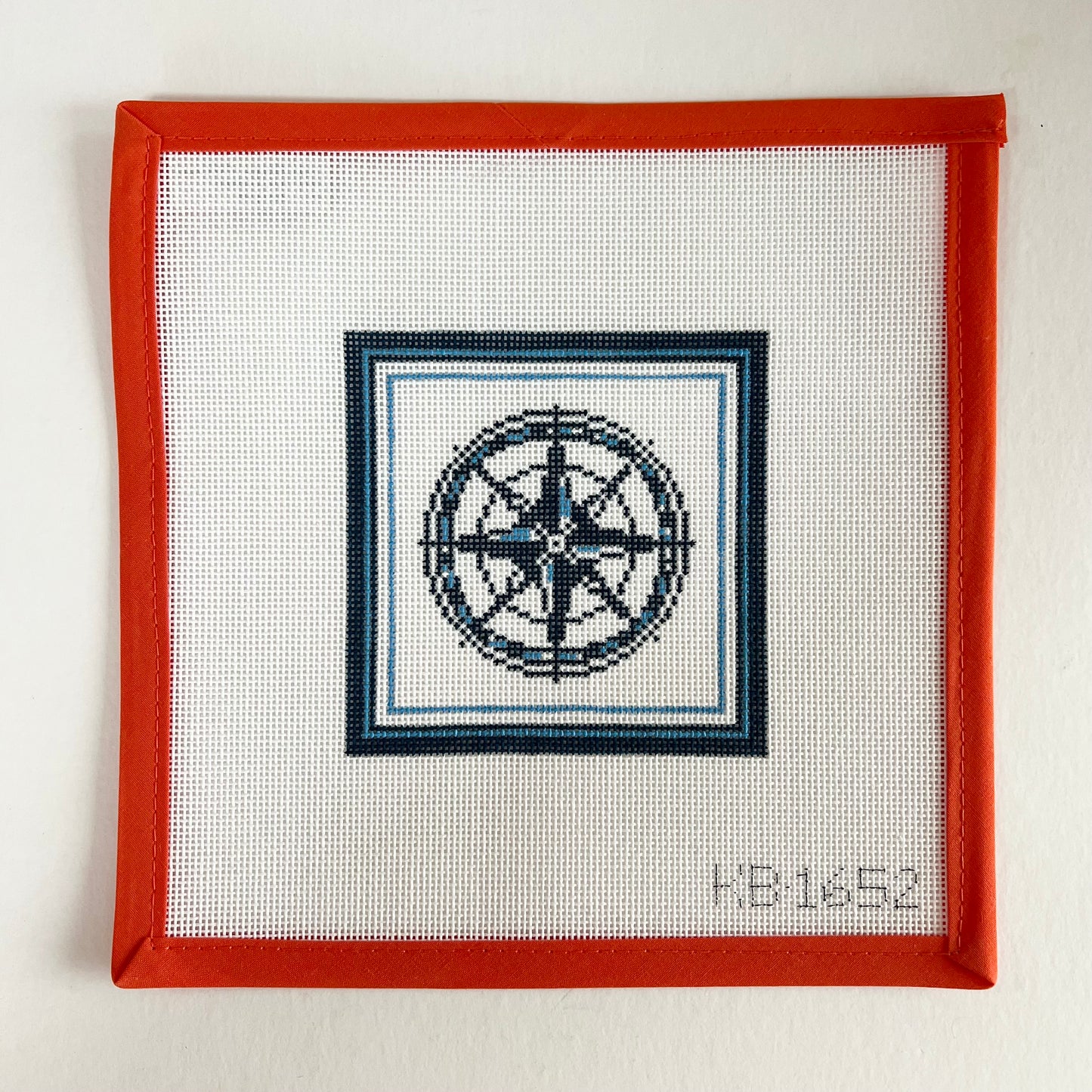Nautical Coaster - Compass in Blue
