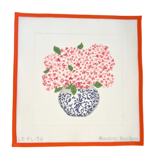 Hydrangeas in a Vase