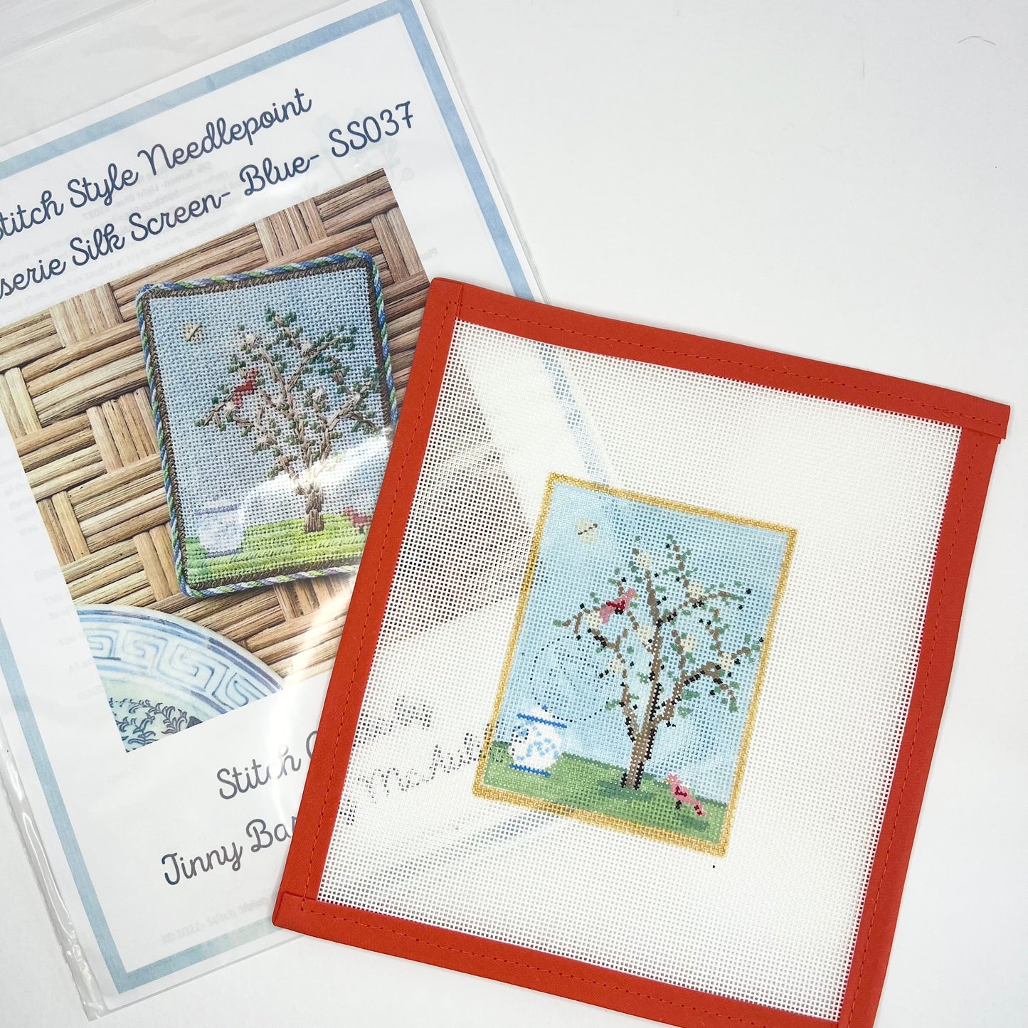 Chinoiserie Silk Screen
