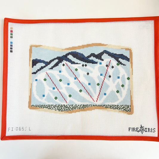 Ski Trail Map - Large