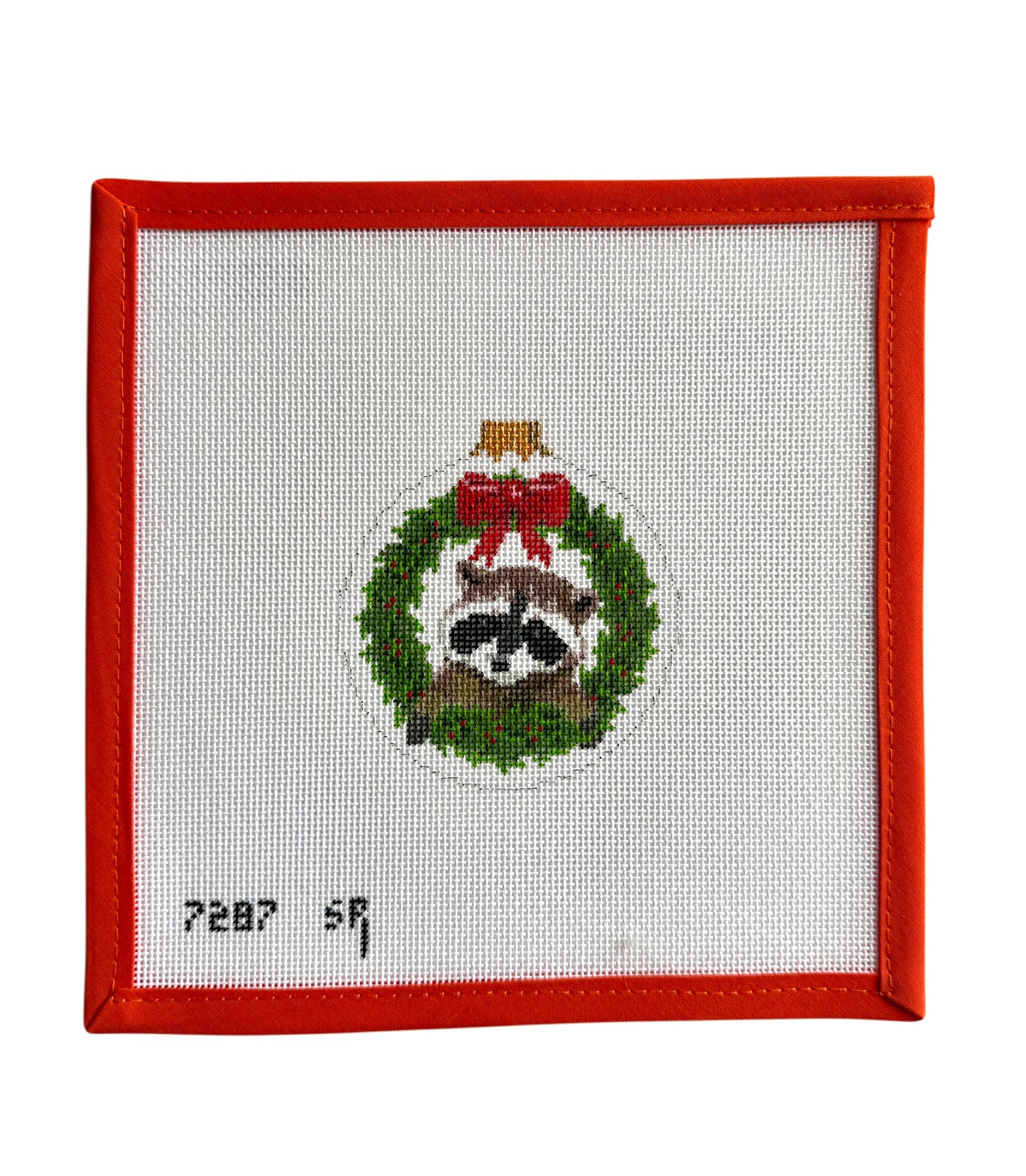 Raccoon In Wreath