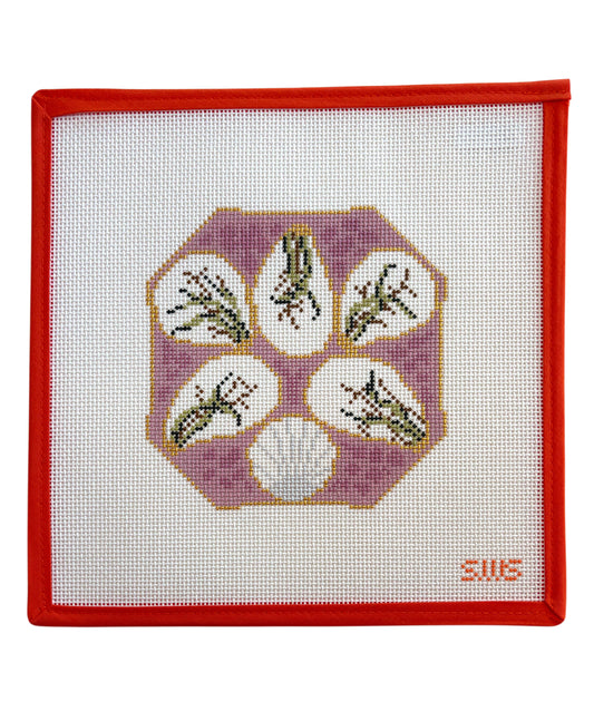 Mauve Oyster Plate