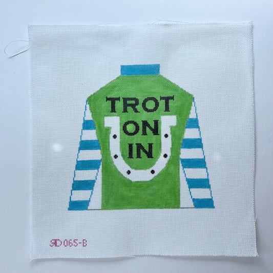 Trot On In - Blue - 065-B