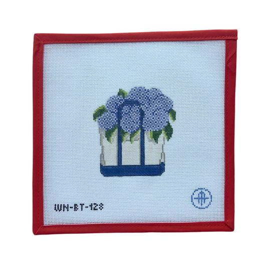 Blooming Hydrangeas Tote - Purple