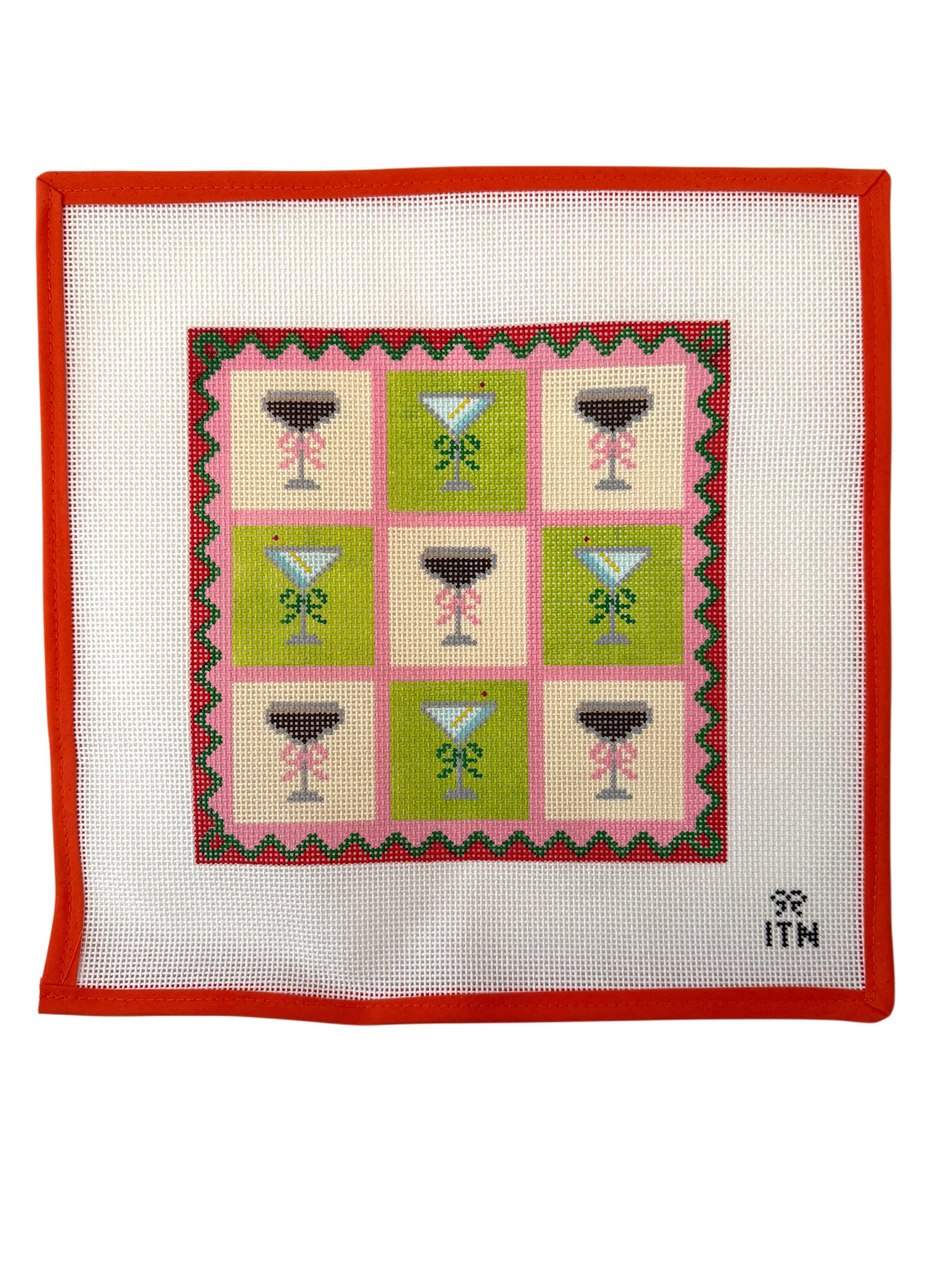 Tic Tac Tini Needlepoint Game Set