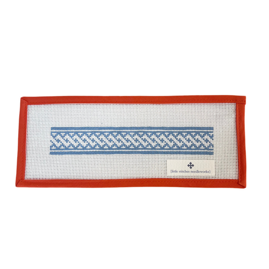 Nantucket Braid Key Fob - Summer Blue
