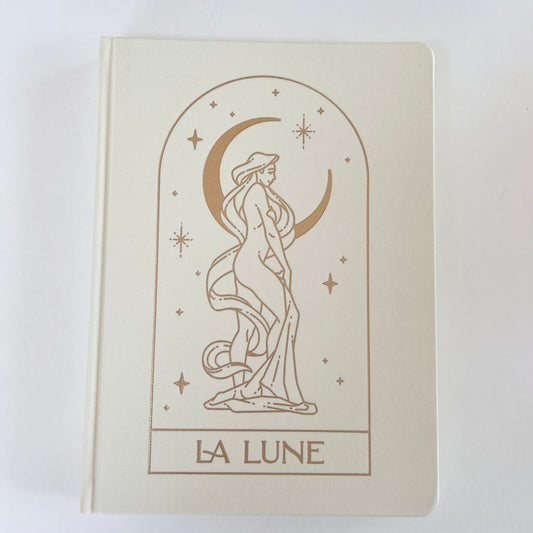 Jumbo Bookcloth Journal - La Lune
