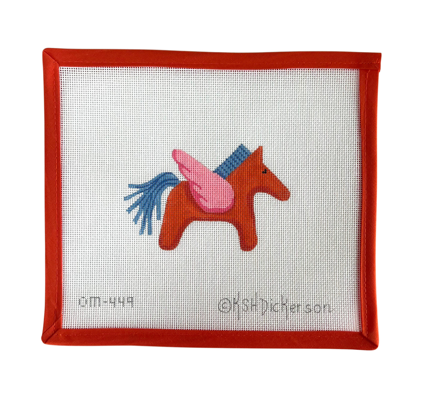 Hermes Pegasus - Orange, Blue, and Pink