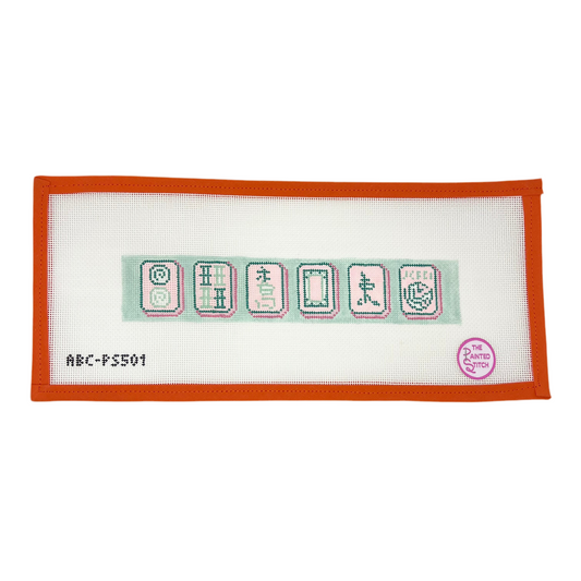 Mahjong Tiles Key Fob