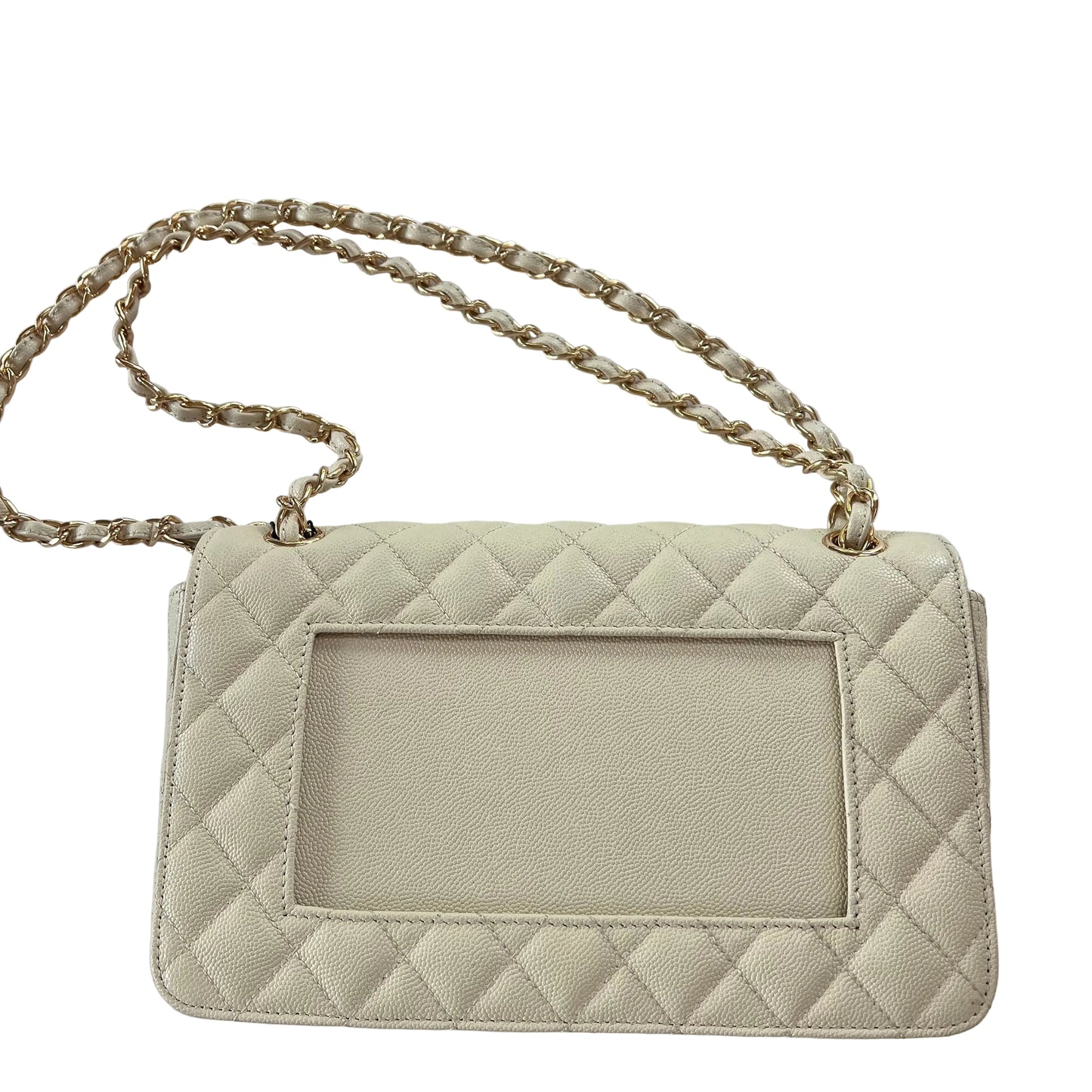 Luxury Leather Bag w/ Insert Slot