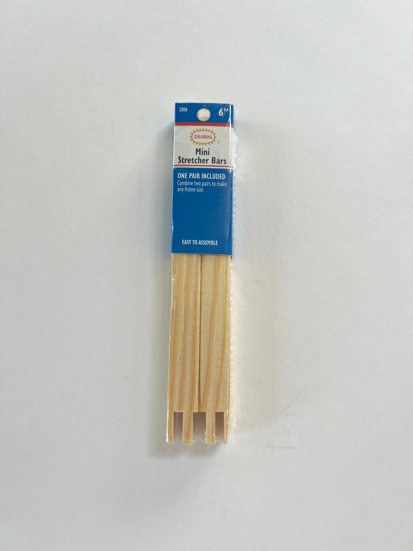 6" Mini Stretcher Bars - Blue