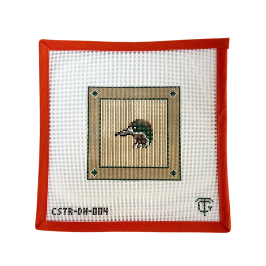 Green Winged Teal Duck Coaster