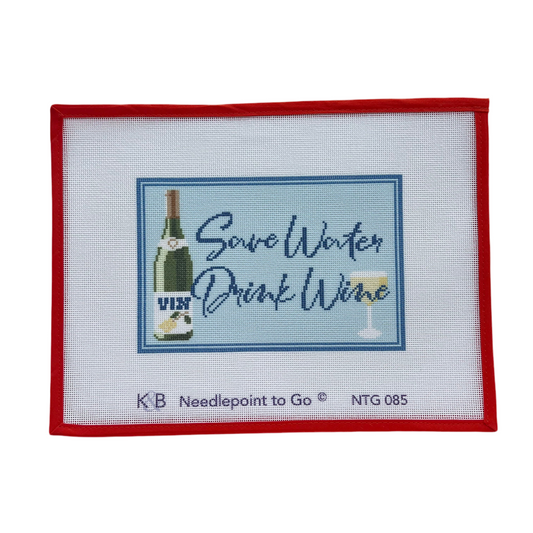 Save Water Drink Wine