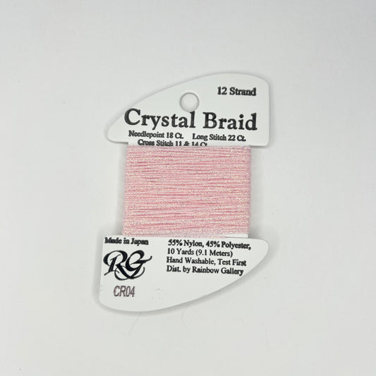 Crystal Braid - CR04 Pink Pearl
