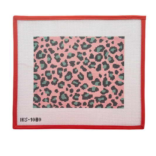 Pink Leopard Clutch