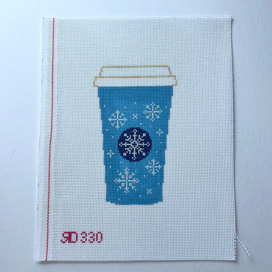 Blue Snowflake Cup - 330