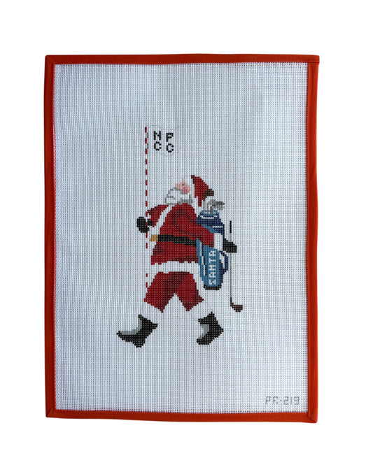 Santa Golfer