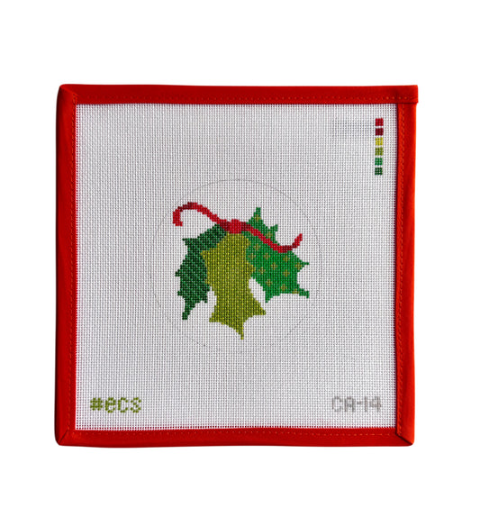 Card Art Ornament - Holly
