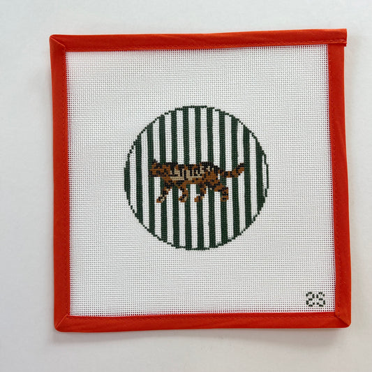 Striped Cheetah Round