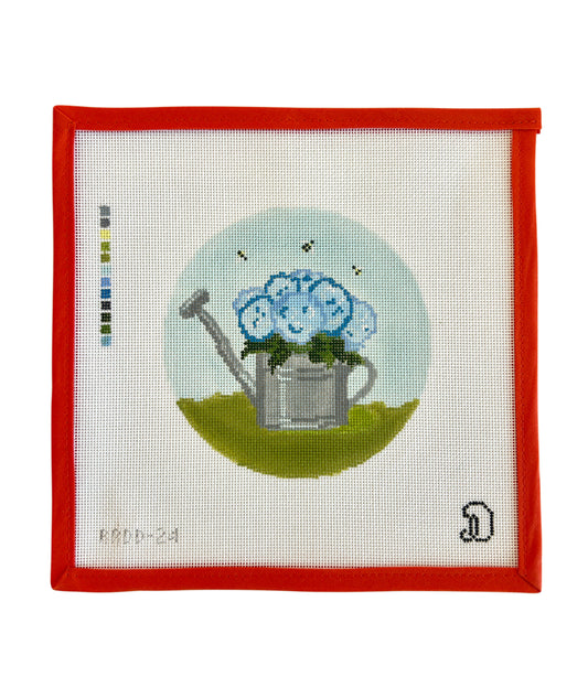 Hydrangea Watering Can