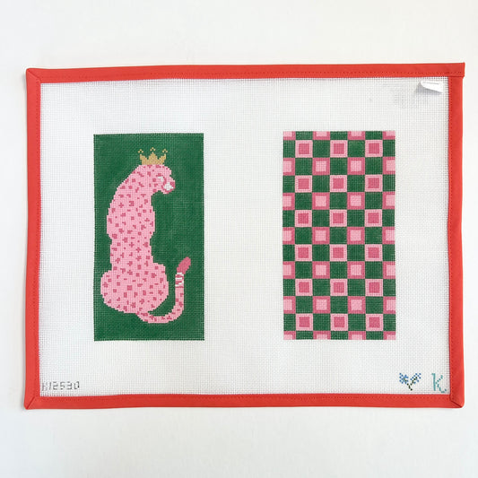 Pink Cheetah Eyeglass Case