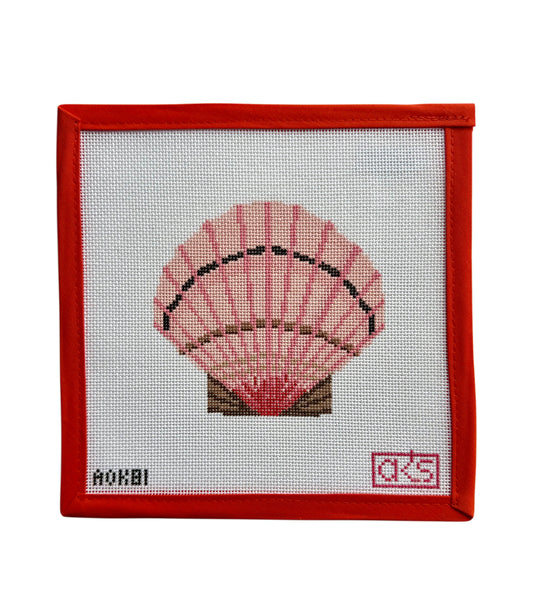 Pink Scallop Shell