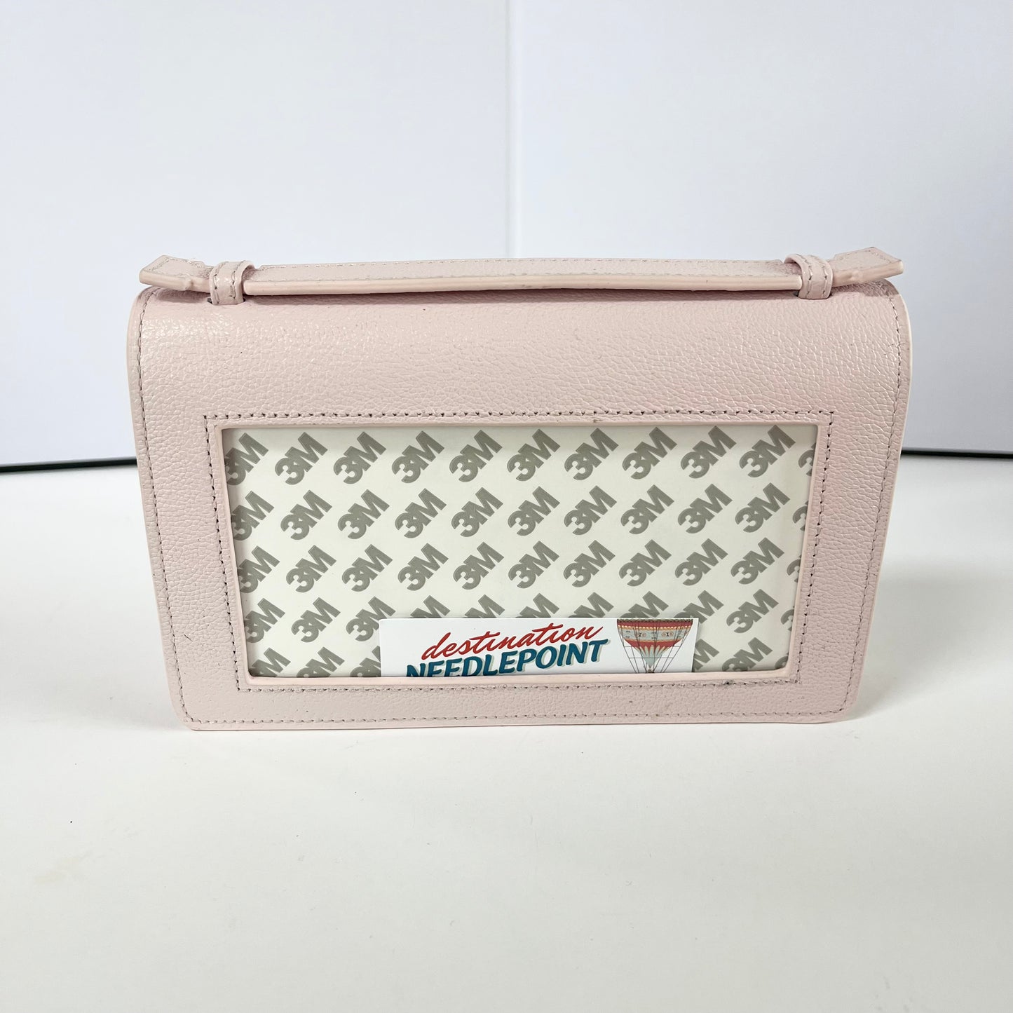 The Everyday Clutch - Blush + Silver Chain