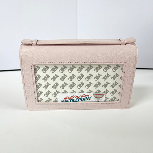 The Everyday Clutch - Blush + Silver Chain