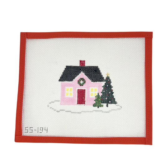 Pink Christmas Home