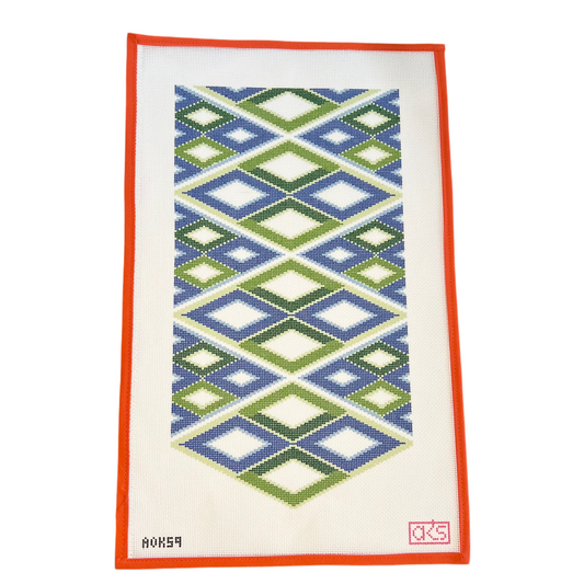 Geometric Trifold Clutch