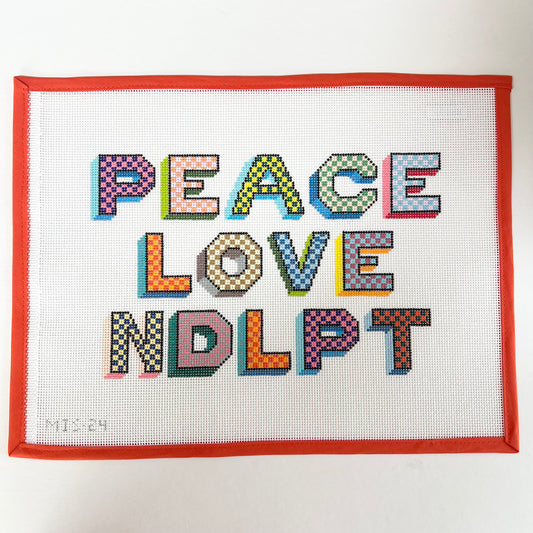 Peace Love Needlepoint