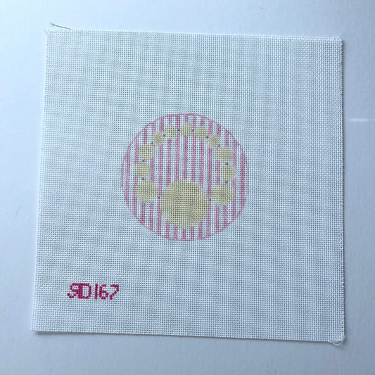 Pearls Monogram Round - 167