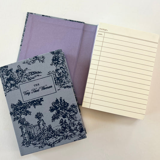 The Very Tired Woman Bookstyle Notepad