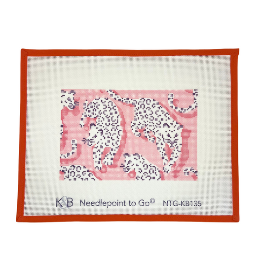 Leopard Clutch - Pink