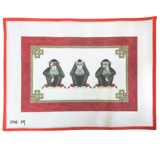 Hear, See, Speak No Evil - Red