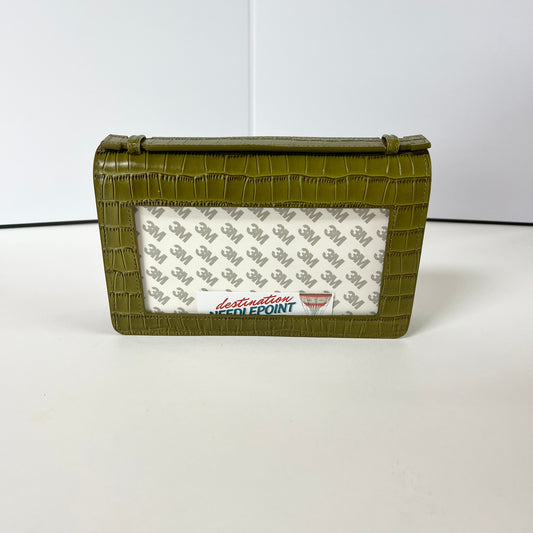 The Everyday Clutch - Green Croc
