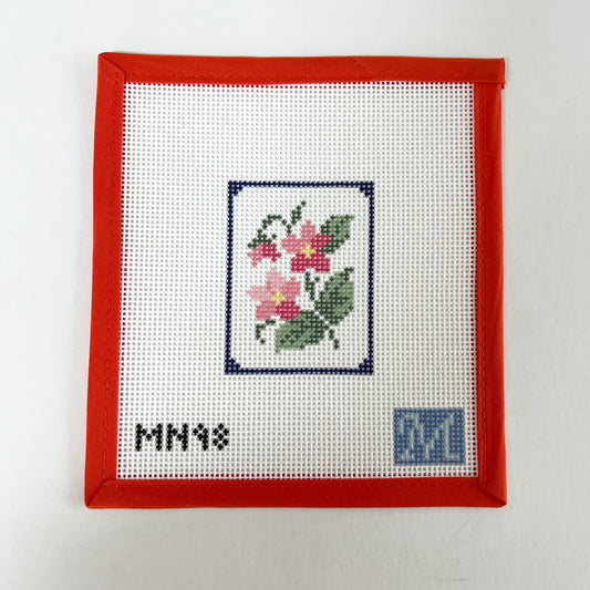 Flower Mahjong Tile